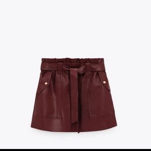 Zara paperbag skirt